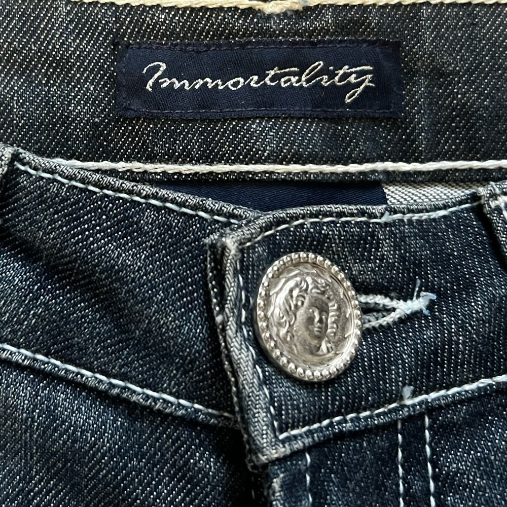 Immortality low rise boot cut jeans. - Picture 8 of 10